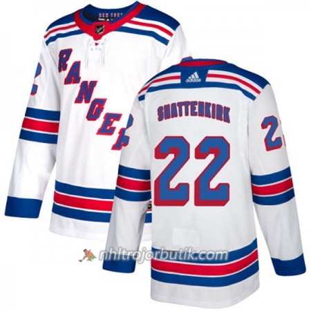 Dame Ishockey New York Rangers Tröja Kevin Shattenkirk 22 Adidas 2017-2018 Vit Authentic